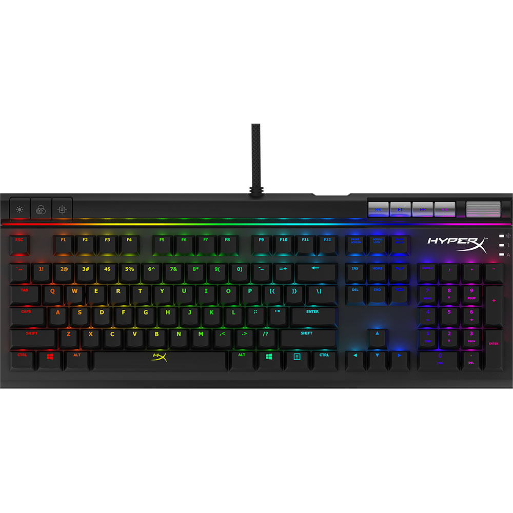 Клавиатура HYPERX Alloy Elite RGB (Brown switch) (HX-KB2BR2-RU/R1) Комплектация клавиатура