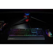 Клавиатура ASUS ROG STRIX FLARE Cherry Red UKR (90MP00M0-B0UA00)