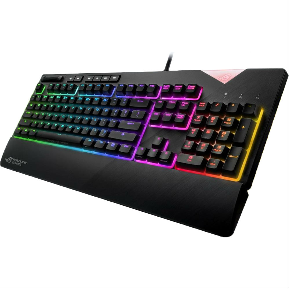 Клавиатура ASUS ROG STRIX FLARE Cherry Red UKR (90MP00M0-B0UA00) Подключение проводное