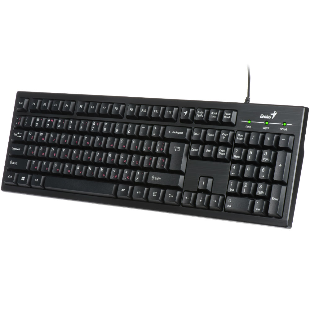 Клавіатура GENIUS Smart KB-101 USB Black Ukr (31300006410) Комплектація клавіатура