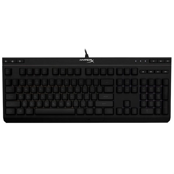 Клавиатура HYPERX Alloy Core RGB Gaming Keyboard USB Black (HX-KB5ME2-RU) Конструкция мембранная