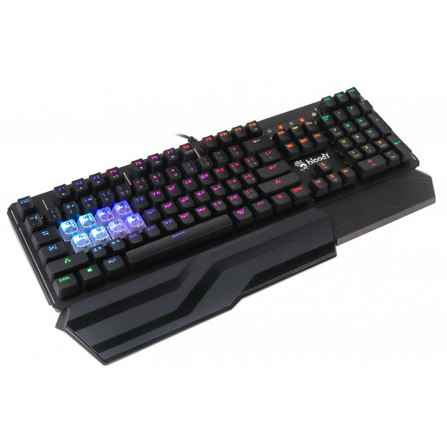 Клавиатура A4TECH B975 RGB Bloody (Black) Конструкция механическая