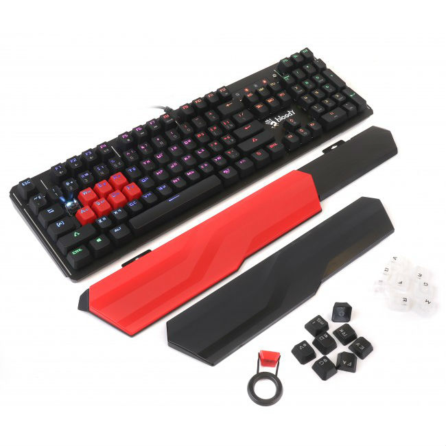 Зовнішній вигляд Клавіатура A4TECH B975 RGB Bloody (Black)