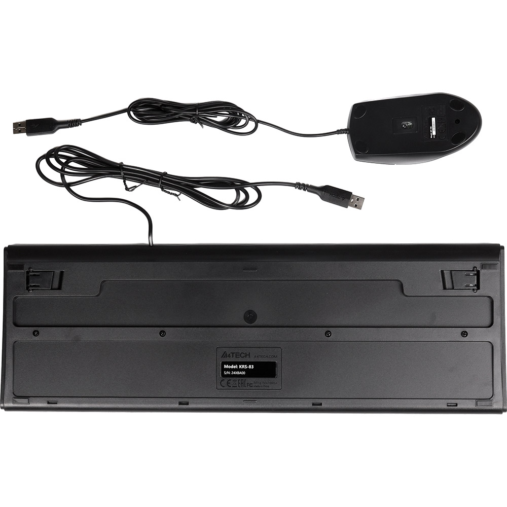 Зовнішній вигляд Комплект A4TECH KR-8372 (Black)