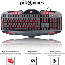 Клавіатура PIKO KX5 Black