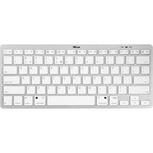 Клавіатура TRUST Nado Wireless Keyboard White (22242)