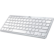 Клавіатура TRUST Nado Wireless Keyboard White (22242)