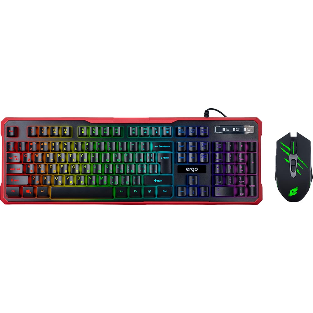 

Комплект ERGO MK-580 Black, MK-580