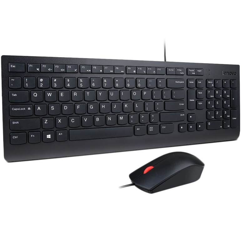 Комплект LENOVO Essential Wired Combo Keyboard & Mouse 441 (4X30L79912) Конструкція мембранна