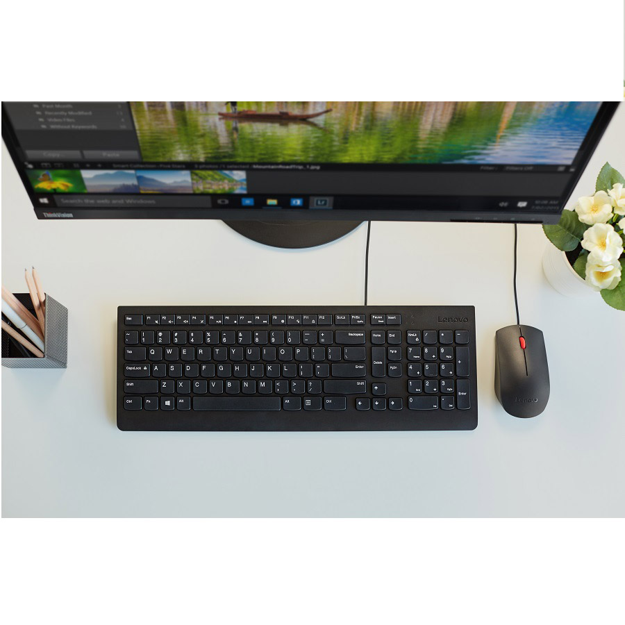 Комплект LENOVO Essential Wired Combo Keyboard & Mouse 441 (4X30L79912) Підключення дротове