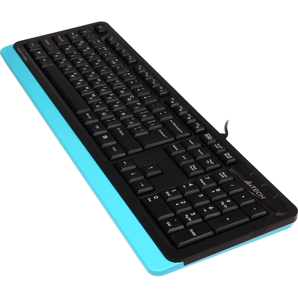 Клавиатура A4TECH FK10 Blue Комплектация клавиатура