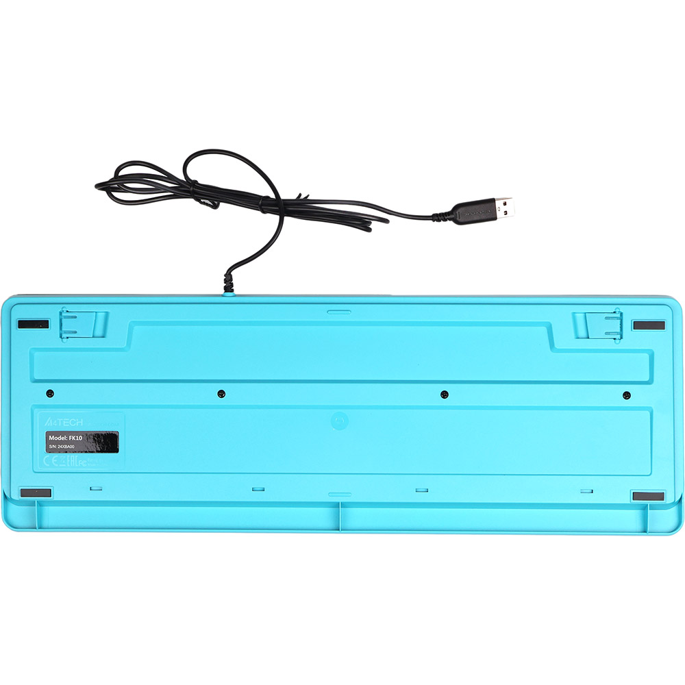 Клавиатура A4TECH FK10 Blue Конструкция мембранная