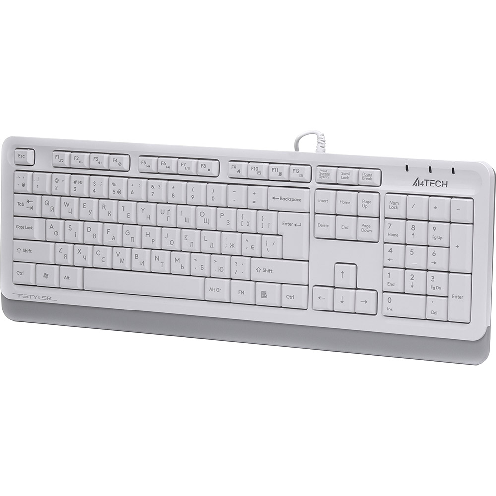 Клавиатура A4TECH FK10 White Клавиатура A4TECH FK10 White Конструкция мембранная