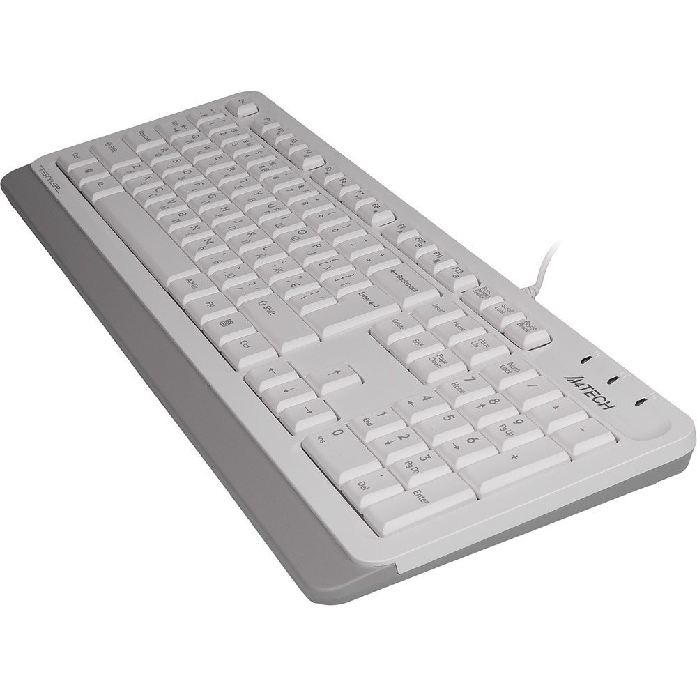 Клавиатура A4TECH FK10 White Клавиатура A4TECH FK10 White Подключение проводное
