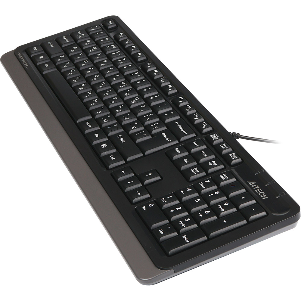 Клавіатура A4TECH FK10 Grey Клавіатура A4TECH FK10 Grey Підключення дротове