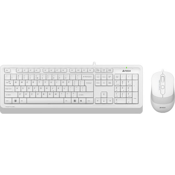 Комплект A4TECH F1010 White