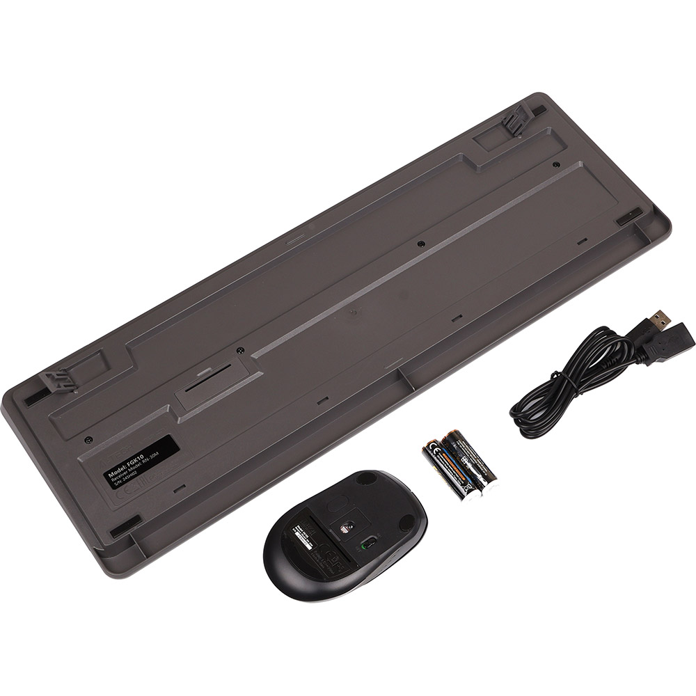 Комплект A4TECH FG1010 Grey Комплект A4TECH FG1010 Grey Конструкція мембранна