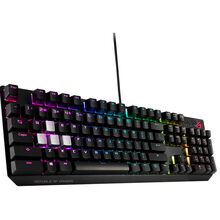 Клавіатура ASUS ROG Strix Scope Cherry MX Red RGB USB (90MP0180-B0RA00)