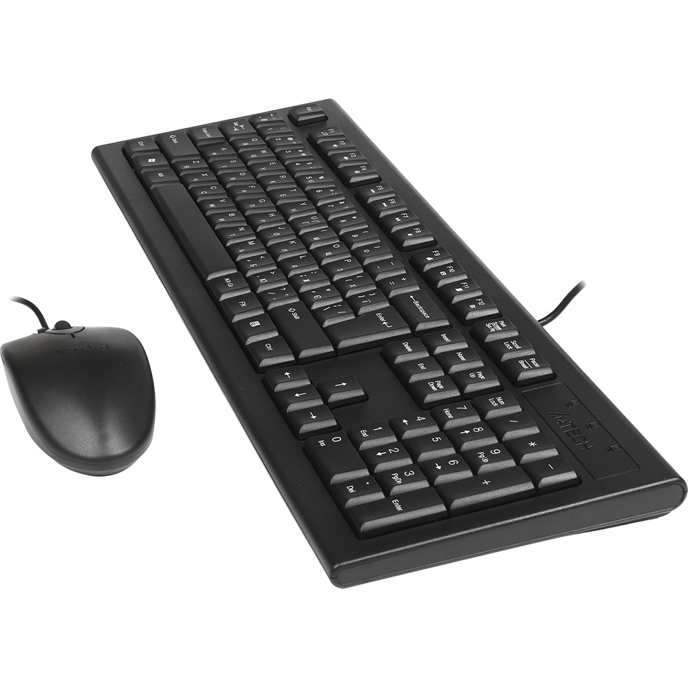 Клавіатура A4TECH KRS-8520D Black Комплектація клавіатура+миша