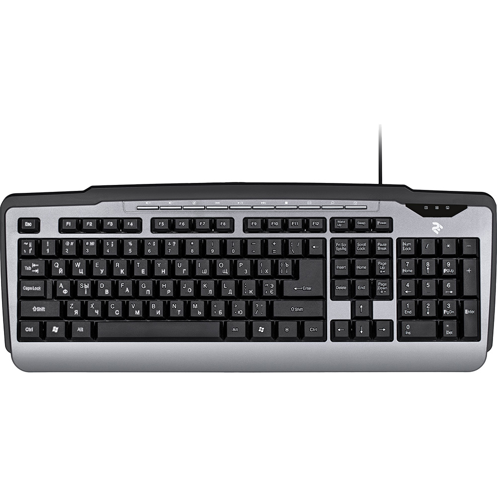 

Клавиатура 2E KM1010 USB Gray (2E-KM1010UB), KM1010 USB Gray (2E-KM1010UB)
