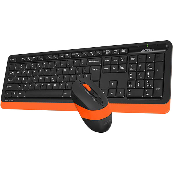 Комплект A4TECH FG1010 Orange Конструкция мембранная