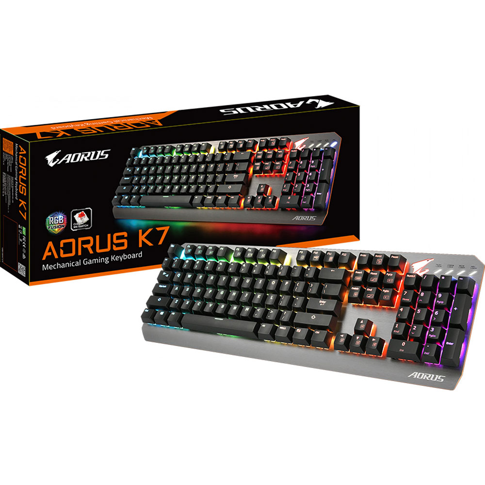 Внешний вид Клавиатура GIGABYTE AORUS K7 Gaming Keyboard