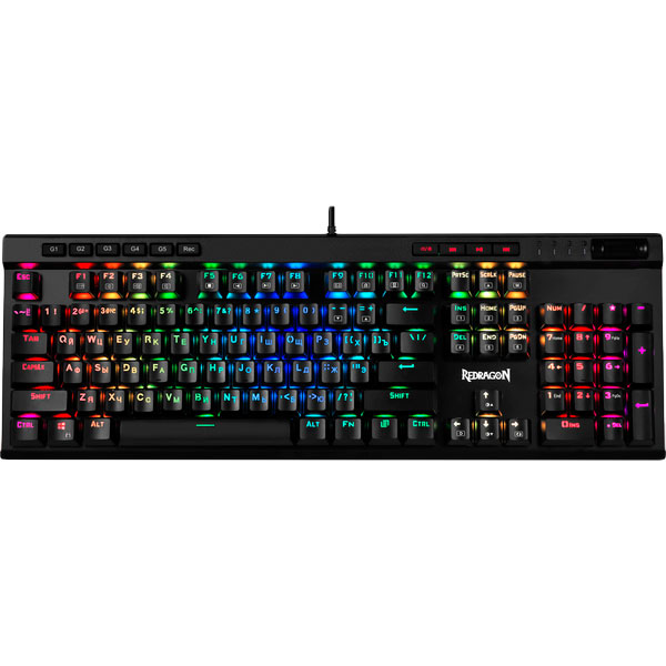 Клавиатура Redragon Vata Pro RGB OUTEMU Optical Blue Black (78334)