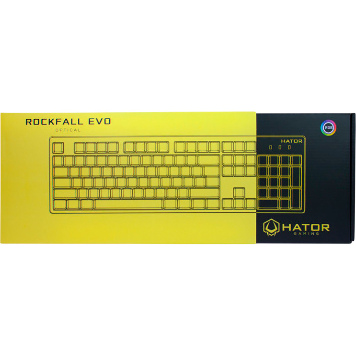 Заказать Клавиатура HATOR Rockfall EVO Optical (HTK-610)