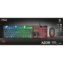 Комплект TRUST GXT 838 Azor Gaming Combo Black (23289)