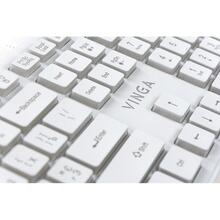 Клавиатура VINGA KB410 White (U0308727)