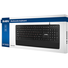 Клавіатура SVEN KB-E5500 Black (600197)