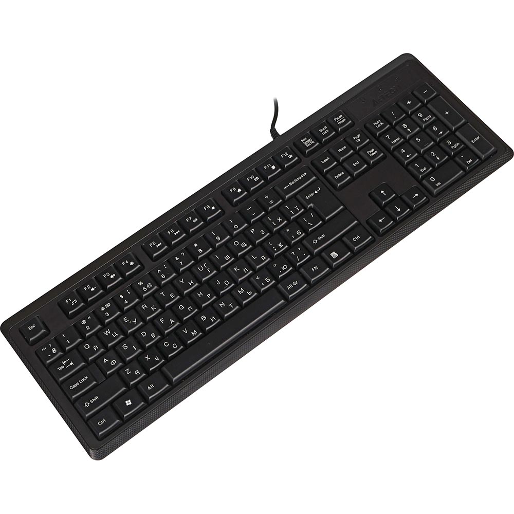 Клавіатура A4TECH KR-92 USB (Black) Підключення дротове