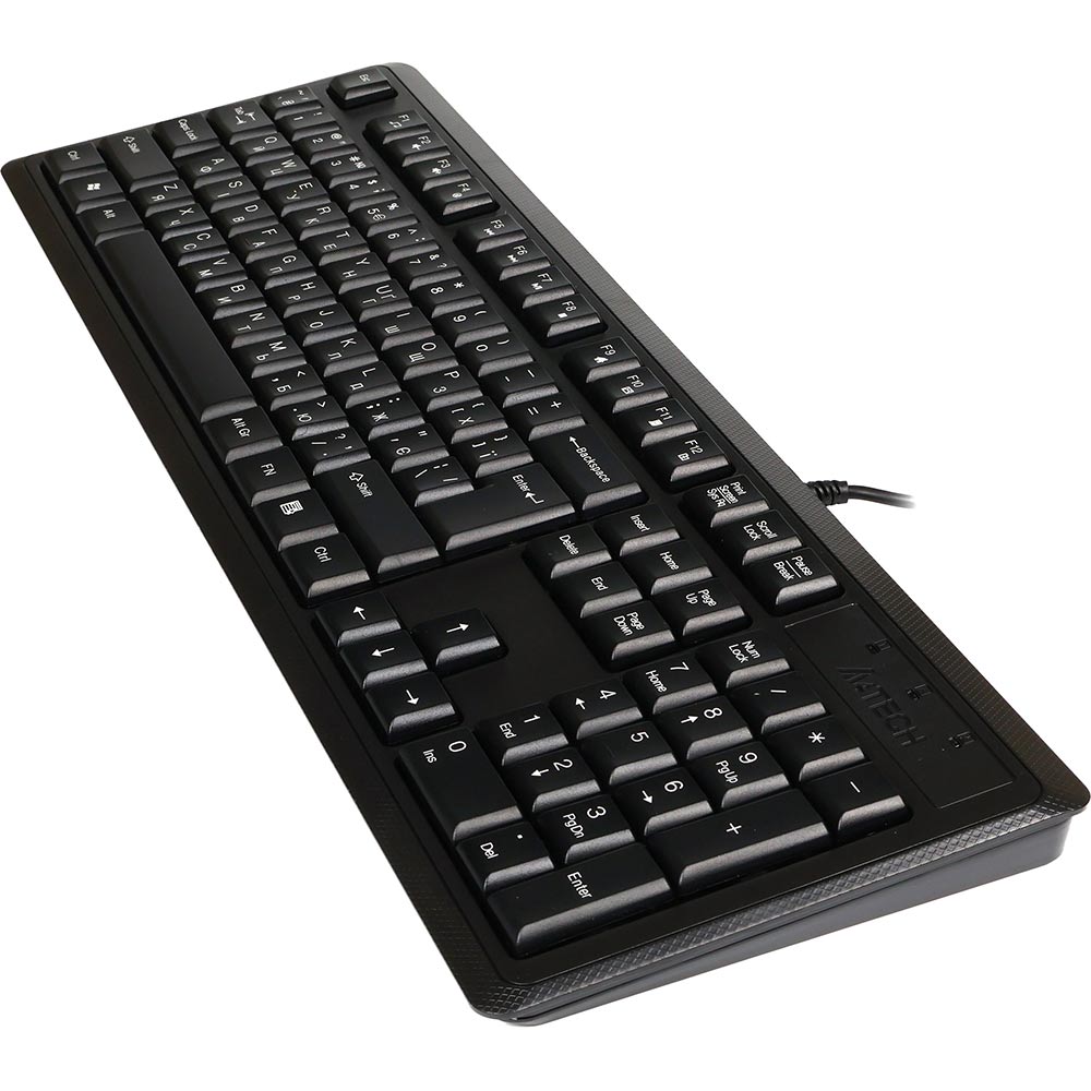 Клавіатура A4TECH KR-92 USB (Black) Інтерфейс USB