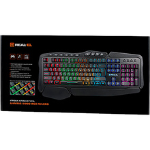 Клавіатура REAL EL Gaming 8900 RGB Macro (EL123100025)