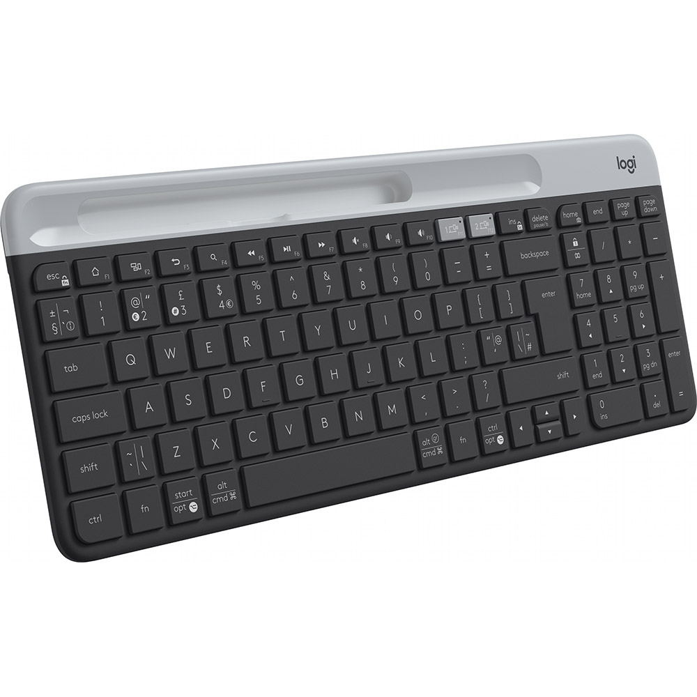 Клавиатура LOGITECH K580 Slim Multi-Device Wireless Graphite (L920-009275) Класс стандартная