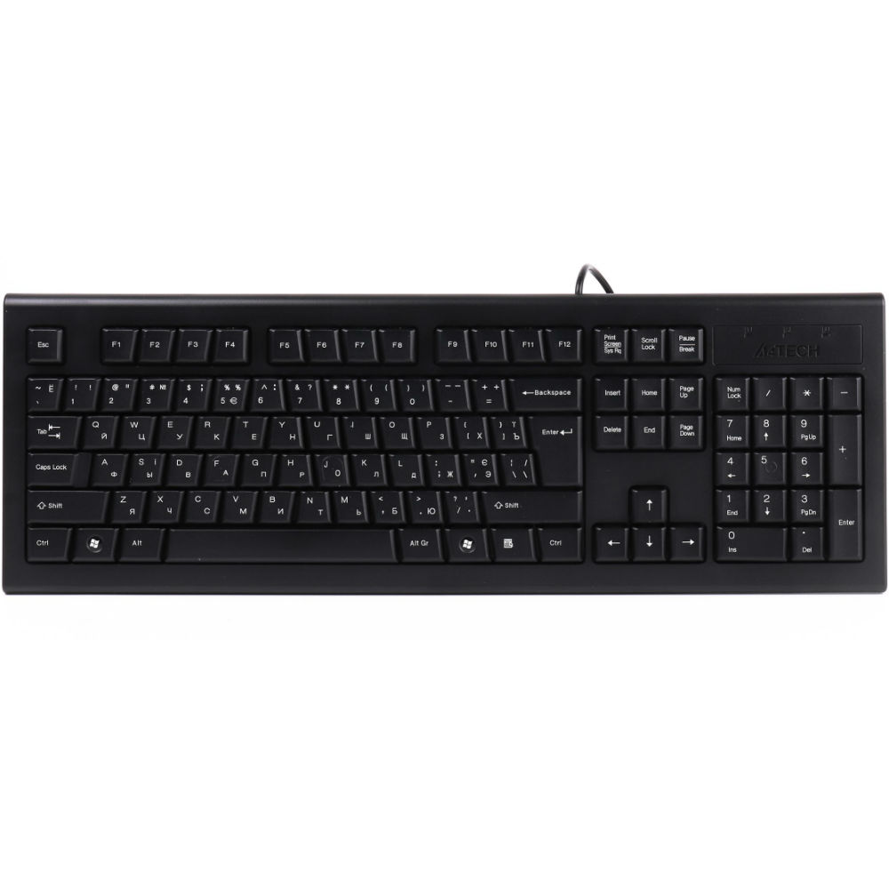 

Клавиатура A4TECH KRS-85 PS/2 Black, KRS-85 PS/2 (Black)