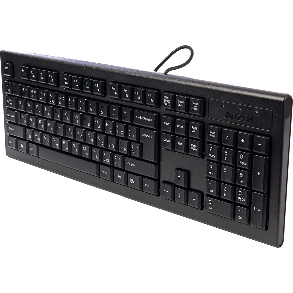 Клавіатура A4TECH KR-85 USB Black Комплектація клавіатура