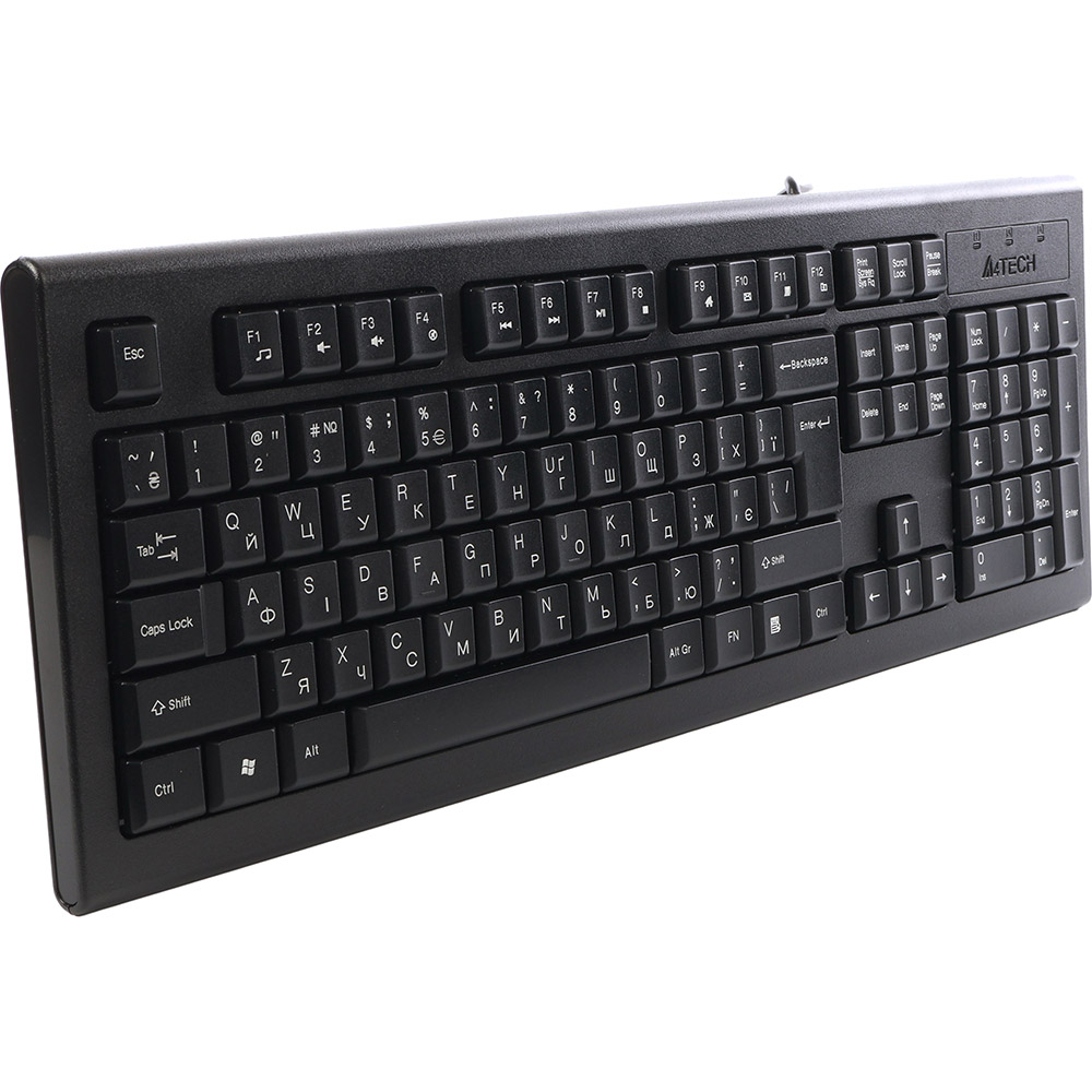 Клавіатура A4TECH KR-85 USB Black Клас стандартна