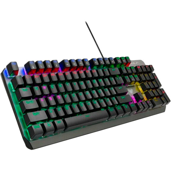 Клавиатура AULA Dawnguard Mechanical Wired Keyboard EN/RU/UA (6948391234533) Комплектация клавиатура