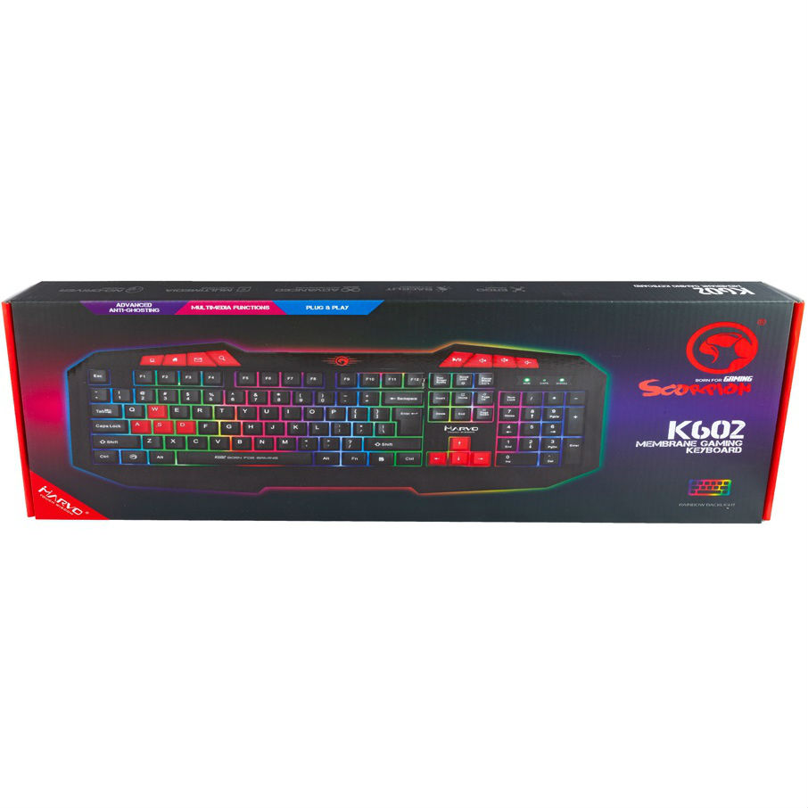 Фото Клавиатура MARVO K602 Multi-LED USB (K602)