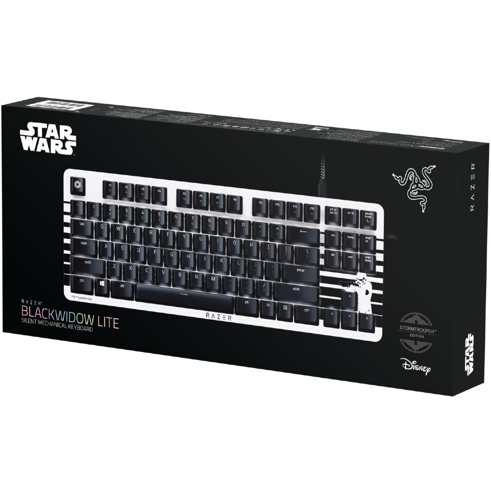 Клавиатура RAZER BlackWidow Lite Silent Stormtrooper Star Wars Edition Orange Switch (RZ03-02640800-R3M1) Класс игровая