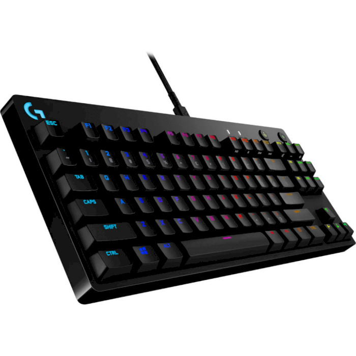 Клавиатура LOGITECH G PRO Mechanical Gaming BLACK RUS USB (920-009393) Комплектация клавиатура