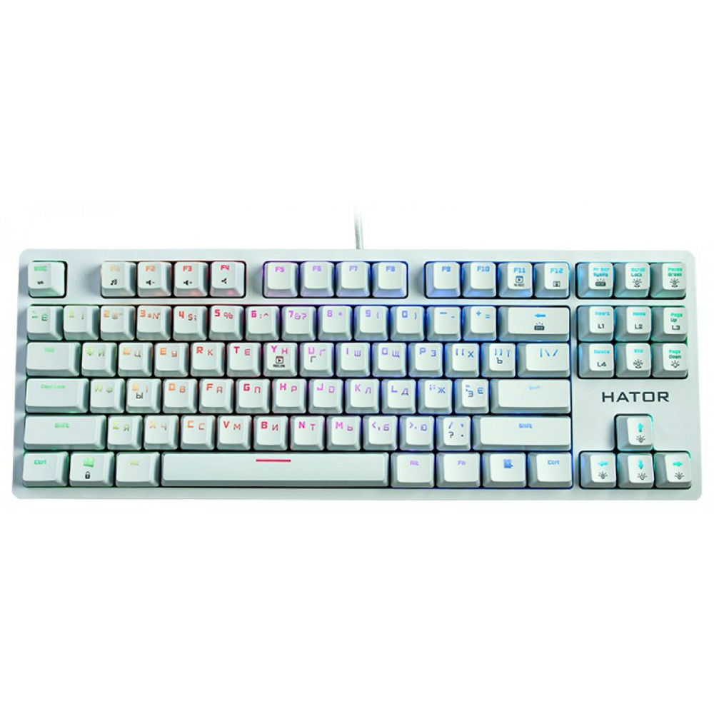 hator rockfall evo tkl optical white