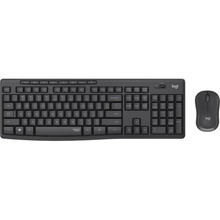 Комплект LOGITECH MK295 Silent Wireless Combo - GRAPHITE - RUS