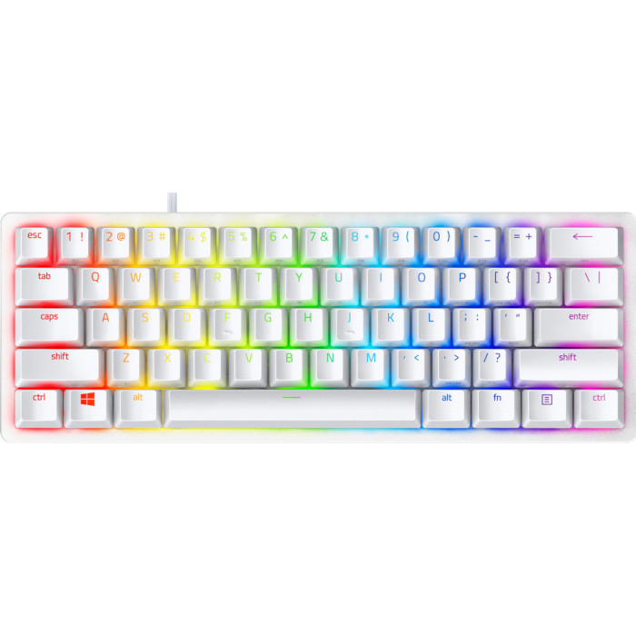 

Клавиатура RAZER Huntsman mini Mercury Edition ENG purple switch (RZ03-03390300-R3M1), Huntsman mini, Mercury Edition, ENG purple switch