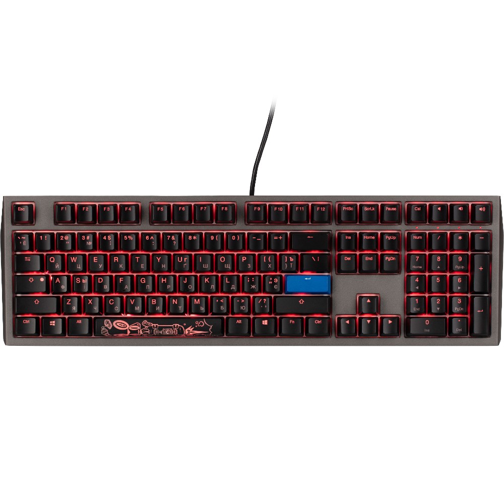 

Клавиатура DUCKY Shine 7 Grey/Black (DKSH1808ST-PURALAHT1), Shine 7, Grey-Black (DKSH1808ST-PURALAHT1)