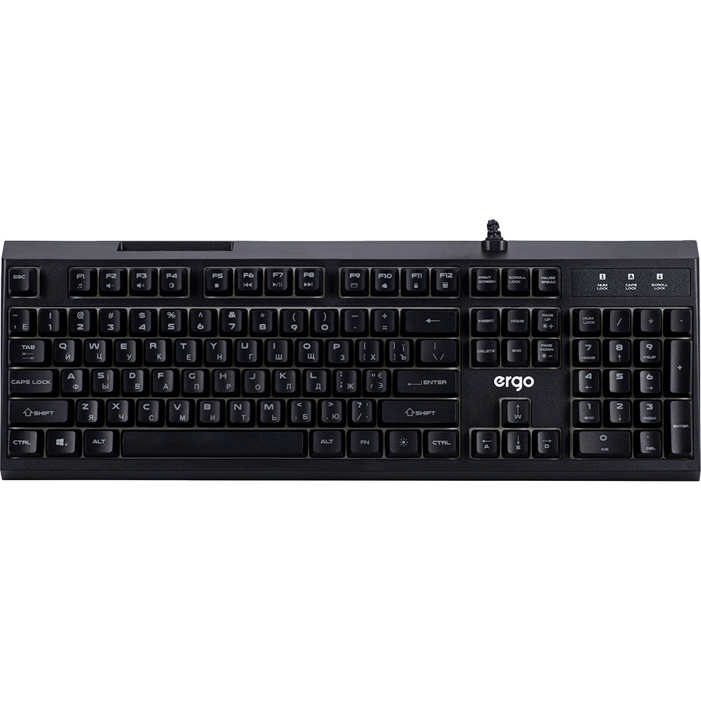 Клавиатура ERGO KB-830HB Комплектация клавиатура