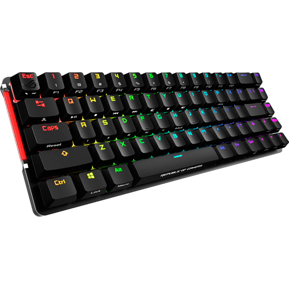 Клавіатура ASUS ROG Falchion PBT Cherry Red US WL RGB Black (90MP01Y0-BKUA00) Комплектація клавіатура