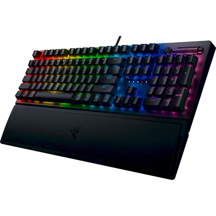 Клавіатура RAZER BlackWidow V3 Yellow Switch USB RU RGB Black (RZ03-03542100-R3R1) Клас ігрова