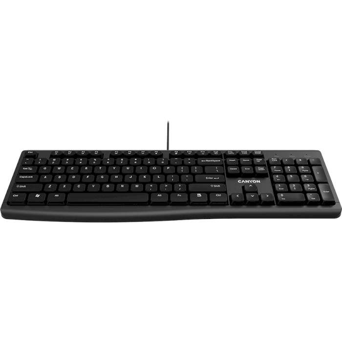 Клавиатура CANYON Wired Chocolate Standard Keyboard (CNE-CKEY5-RU) Класс стандартная